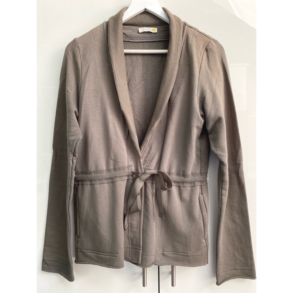 Y2K C&C California Jacket Tie Waist Shawl Collar Medium
